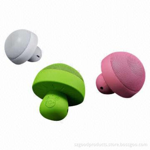 Portable Wireless Speaker with Delicate Appearance, Small Nightlight and Handsfree Microphone